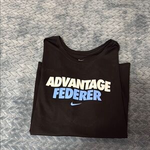 Nike Black Advantage Federer Tee
